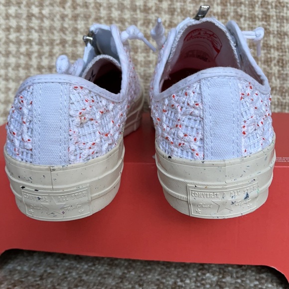 Converse Chuck 70 OX White/Bright Poppy/Egret WMNS - Picture 14 of 16